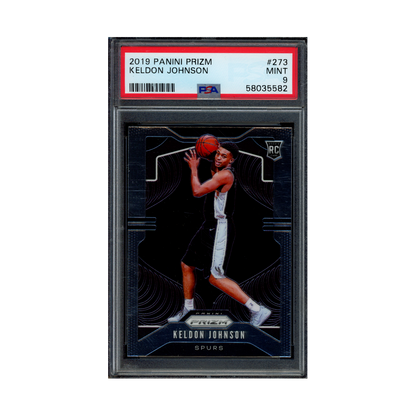 Keldon Johnson 2019 Panini Prizm Basketball Rookie PSA 9