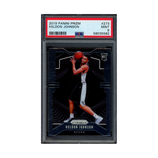 Keldon Johnson 2019 Panini Prizm Basketball Rookie PSA 9