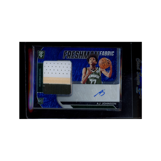 AJ Johnson 2024-25 Panini Totally Certified Basketball RPA /35