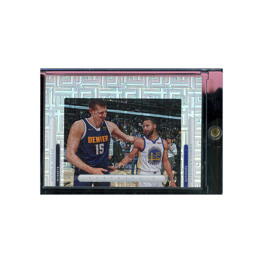 Jokic Curry 2022-23 Panini Photogenic Basketball Respect Maze /25