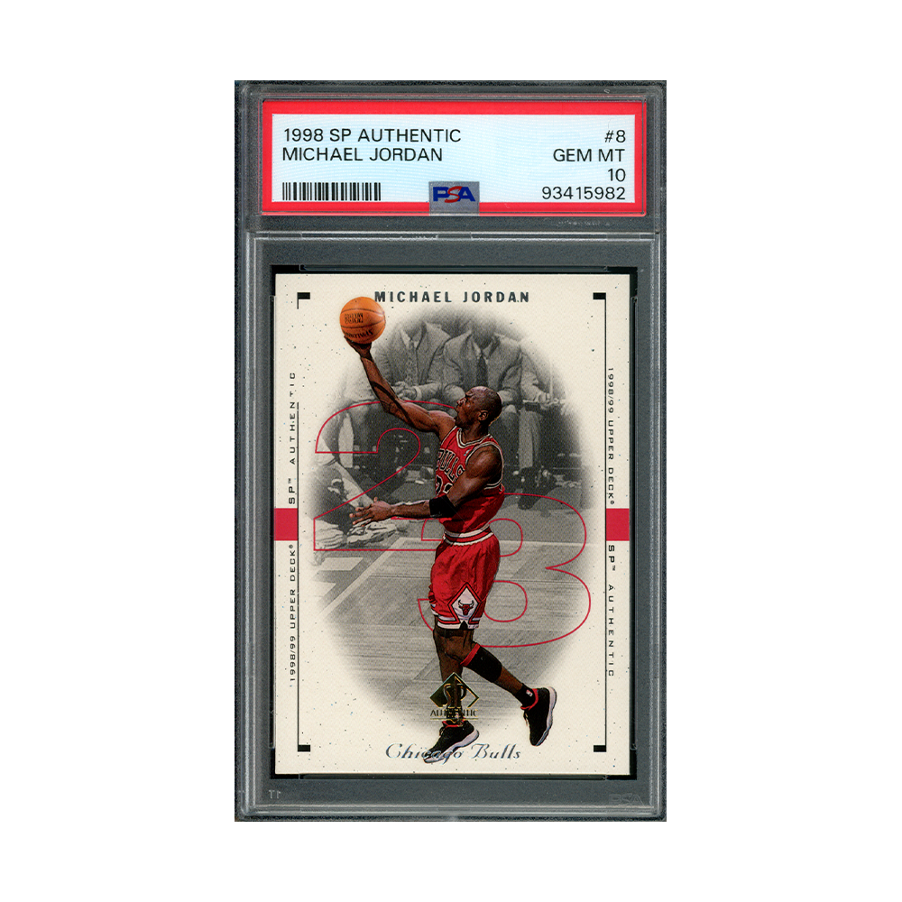 Michael Jordan 1998 SP Authentic PSA 10