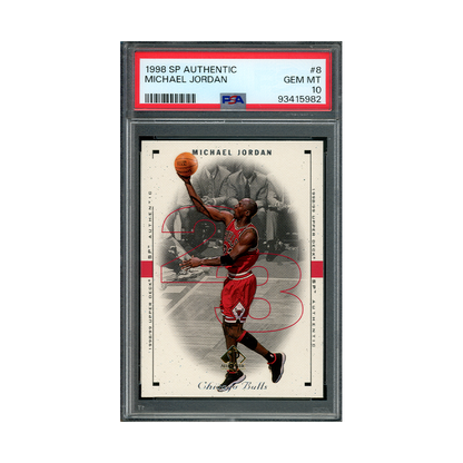 Michael Jordan 1998 SP Authentic PSA 10