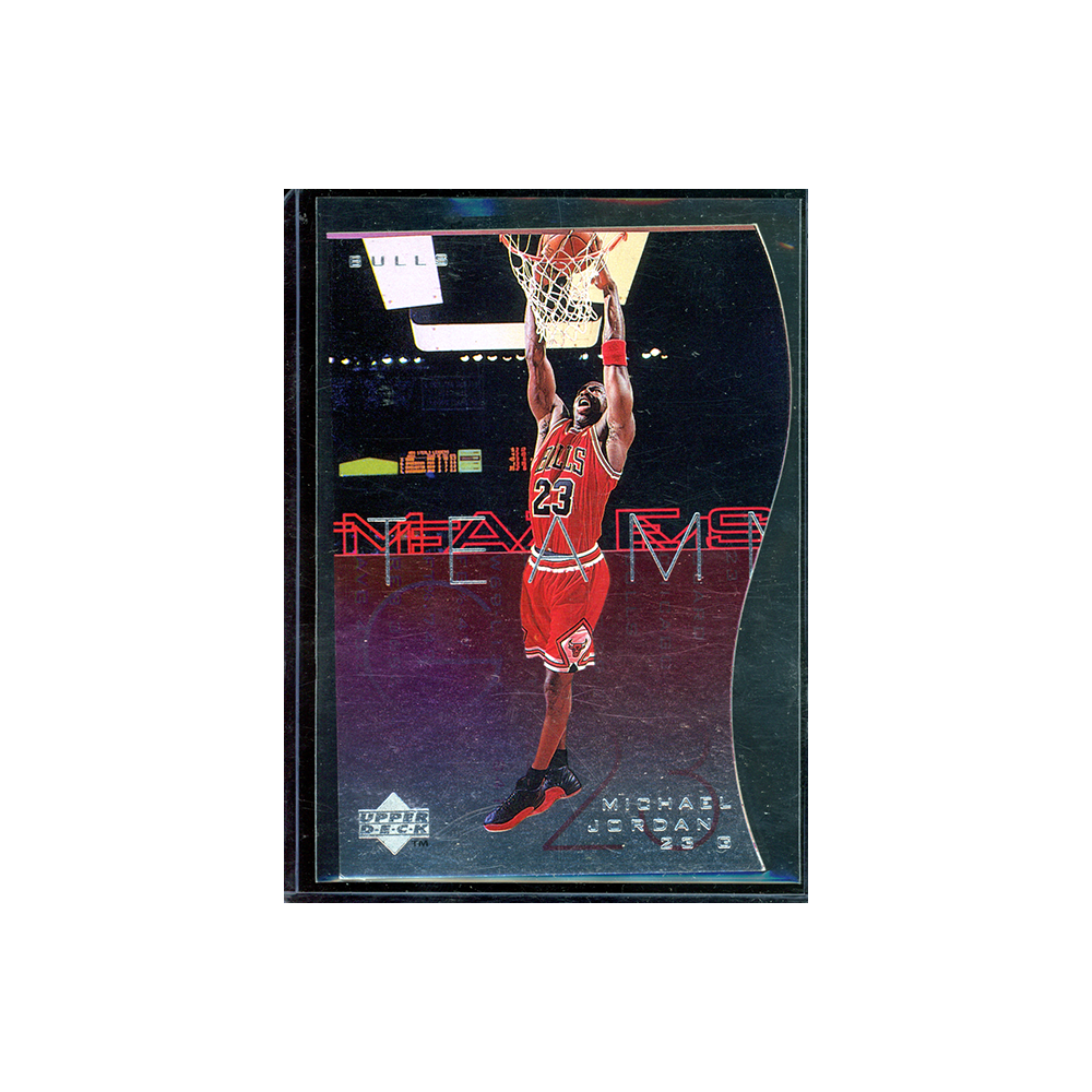 Michael Jordan 1997 Upper Deck Teammates Die-Cut