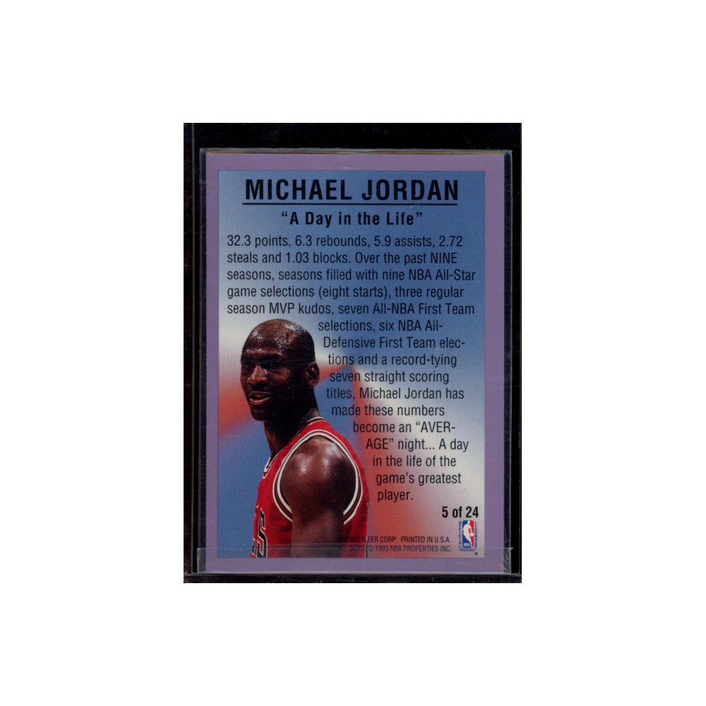 Michael Jordan 1993-94 Fleer All Star Weekend #5 of 24