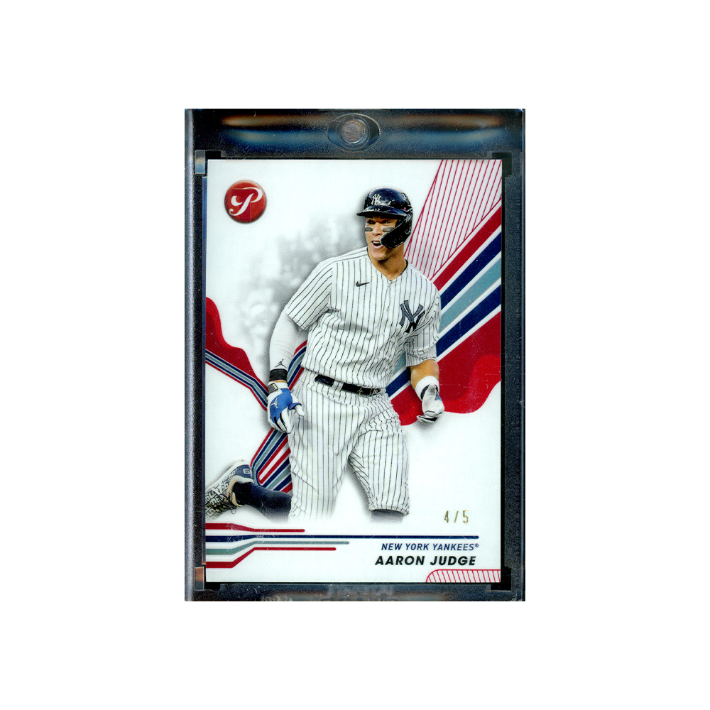 Aaron Judge 2024 Topps Pristine Red Refractor /5