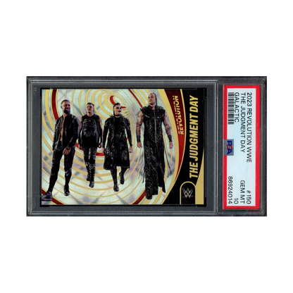 The Judgment Day 2023 Panini Revolution WWE Galactic PSA 10