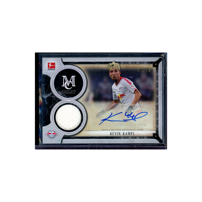 Kevin Kampl 2018-19 Topps Museum Collection Bundesliga Soccer Patch Auto /99