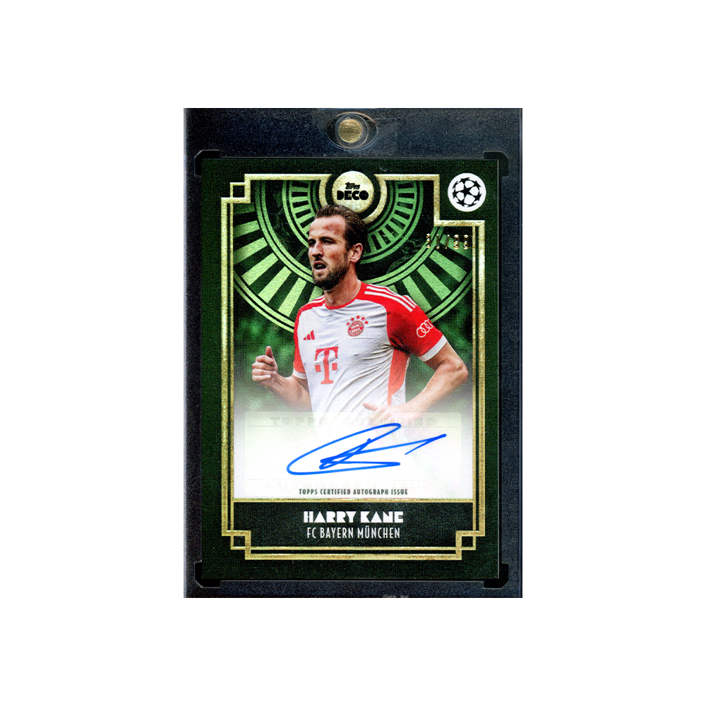 Harry Kane 2023-24 Topps Deco Auto Green /99