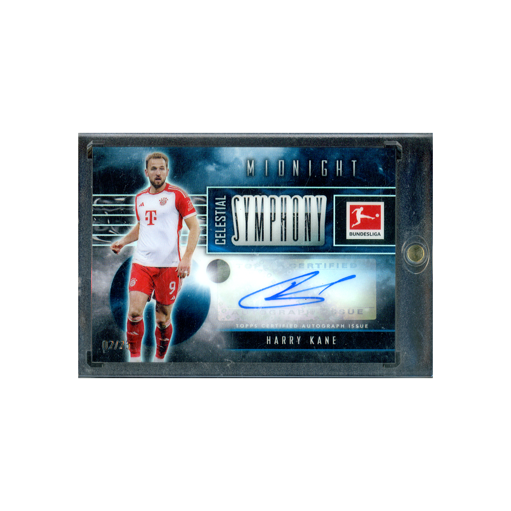 Harry Kane 2023-24 Topps Midnight Celestial Symphony Auto /25