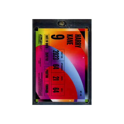 Harry Kane 2025 Topps Bayern Team Set Rainbow Flick