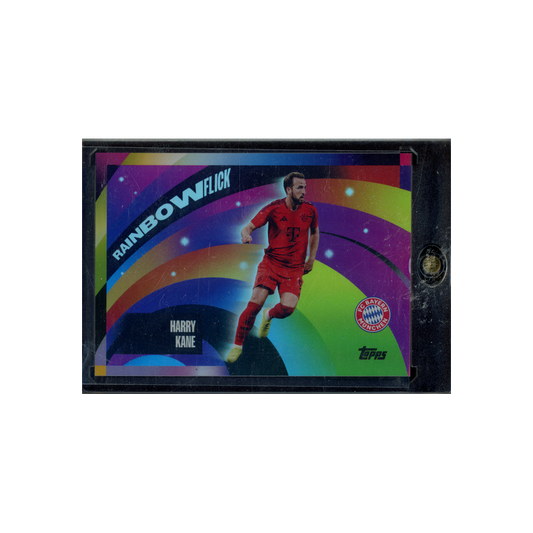 Harry Kane 2025 Topps Bayern Team Set Rainbow Flick