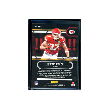 Travis Kelce 2023 Panini Prestige Football Power House Pink /25