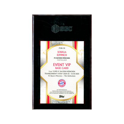 Joshua Kimmich 2024-25 Topps Transcendent FCB 1/1 SGC 9