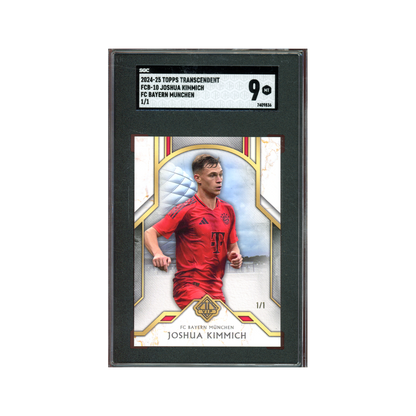 Joshua Kimmich 2024-25 Topps Transcendent FCB 1/1 SGC 9