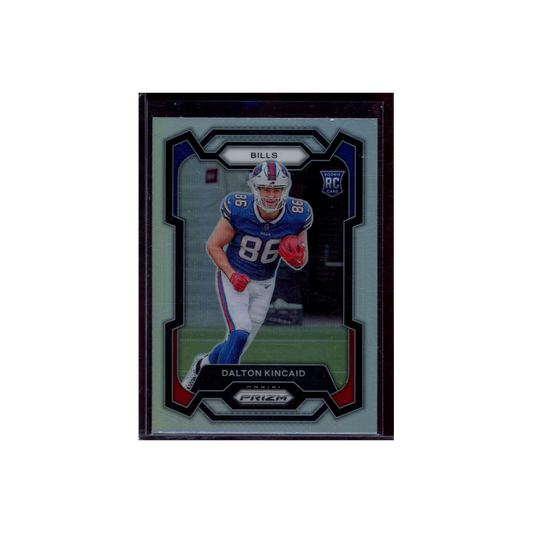 Dalton Kincaid 2023 Panini Prizm Football Rookie Silver Prizm