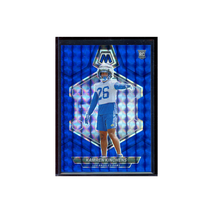 Kamren Kinchens 2024 Panini Mosaic Football Rookie Blue Mosaic /99