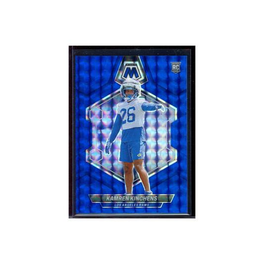 Kamren Kinchens 2024 Panini Mosaic Football Rookie Blue Mosaic /99