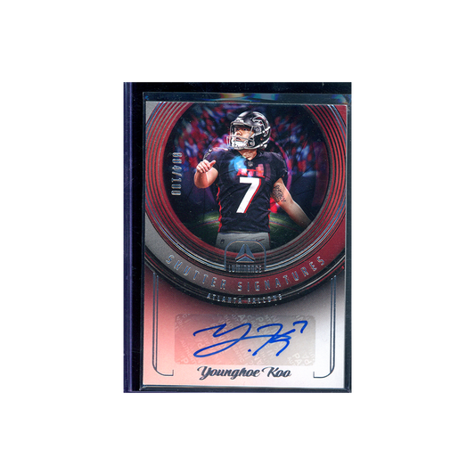 Younghoe Koo 2023 Panini Luminance Football Shutter Signatures Auto /100