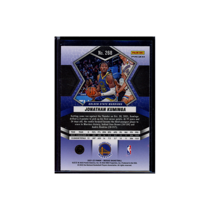 Jonathan Kuminga 2021-22 Panini Mosaic Basketball Rookie Fast Break
