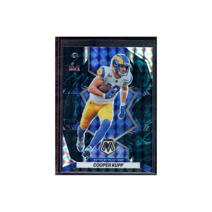 Cooper Kupp 2022 Panini Mosaic Football Genesis Super Bowl LVI MVP