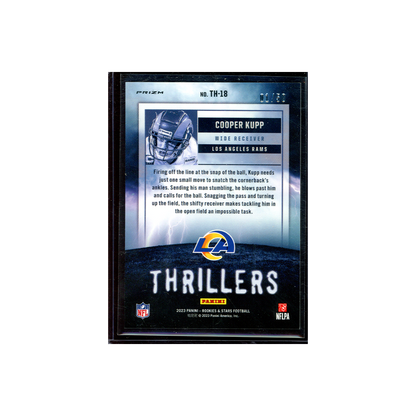 Cooper Kupp 2023 Panini Rookies & Stars Football Thrillers Blue /50