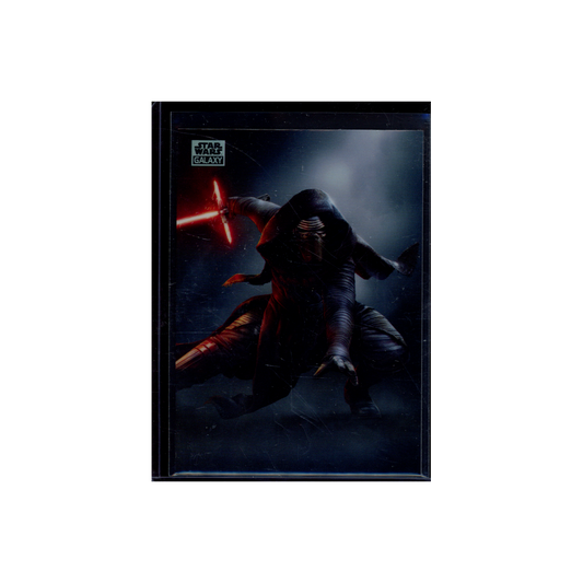 Kylo Ren 2024 Topps Star Wars Galaxy Chrome Refractor