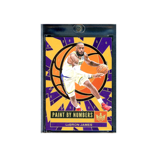 LeBron James 2023-24 Panini Court Kings Basketball Paint By Numbers