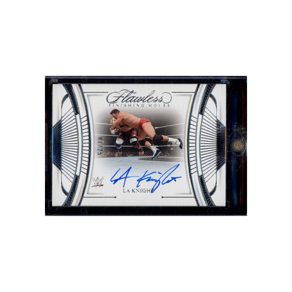 LA Knight 2024 Panini Flawless WWE Finishing Moves Auto /25