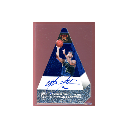 Christian Laettner 2011 Panini Crown Royale Basketball Choice Award On-Card Auto /20