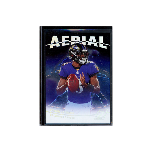 Lamar Jackson 2021 Panini Zenith Football Aerial