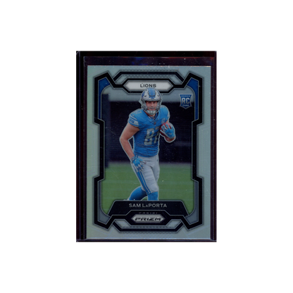 Sam LaPorta 2023 Panini Prizm Football Rookie Silver Prizm