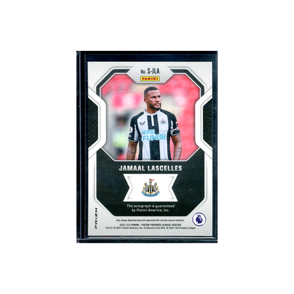 Jamaal Lascelles 2021 Panini Prizm PL Soccer Auto