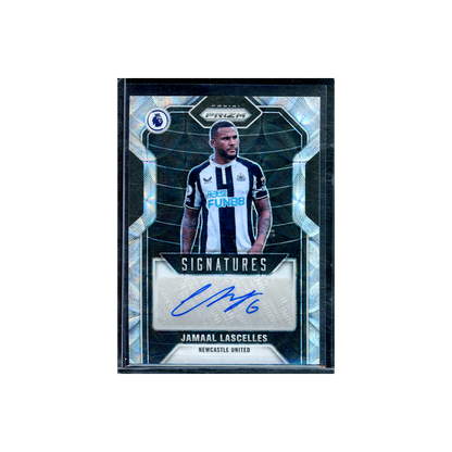 Jamaal Lascelles 2021 Panini Prizm PL Soccer Auto