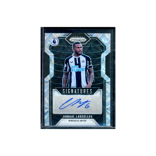 Jamaal Lascelles 2021 Panini Prizm PL Soccer Auto