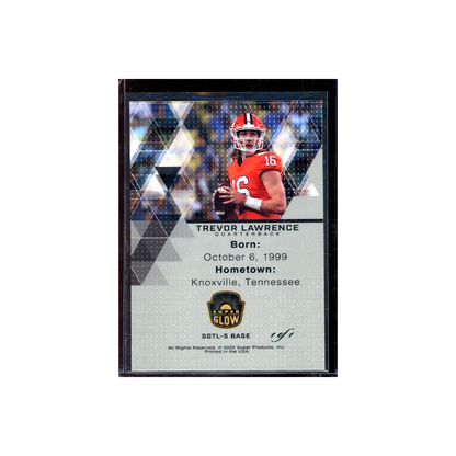 Trevor Lawrence 2022 Super Glow Football 1/1