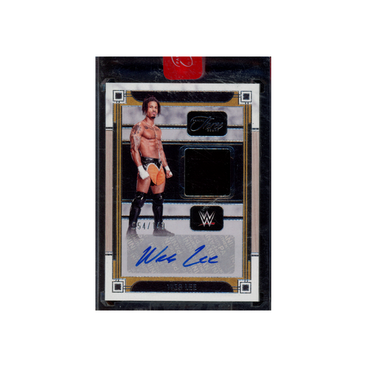 Wes Lee 2024 Panini Three Count WWE Patch Auto /149