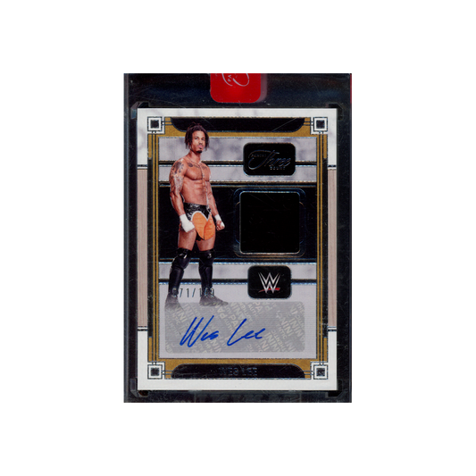 Wes Lee 2024 Panini Three Count WWE Patch Auto /149
