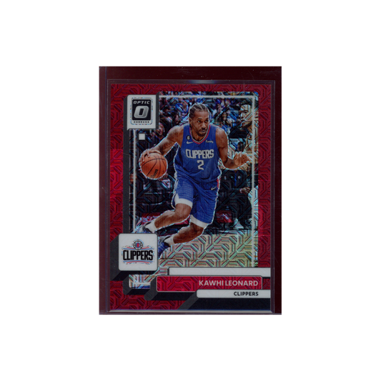 Kawhi Leonard 2022-23 Panini Donruss Optic Red Choice /88
