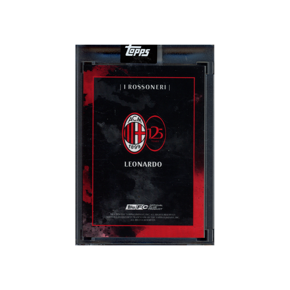 Leonardo 2024 Topps AC Milan Set Auto /10
