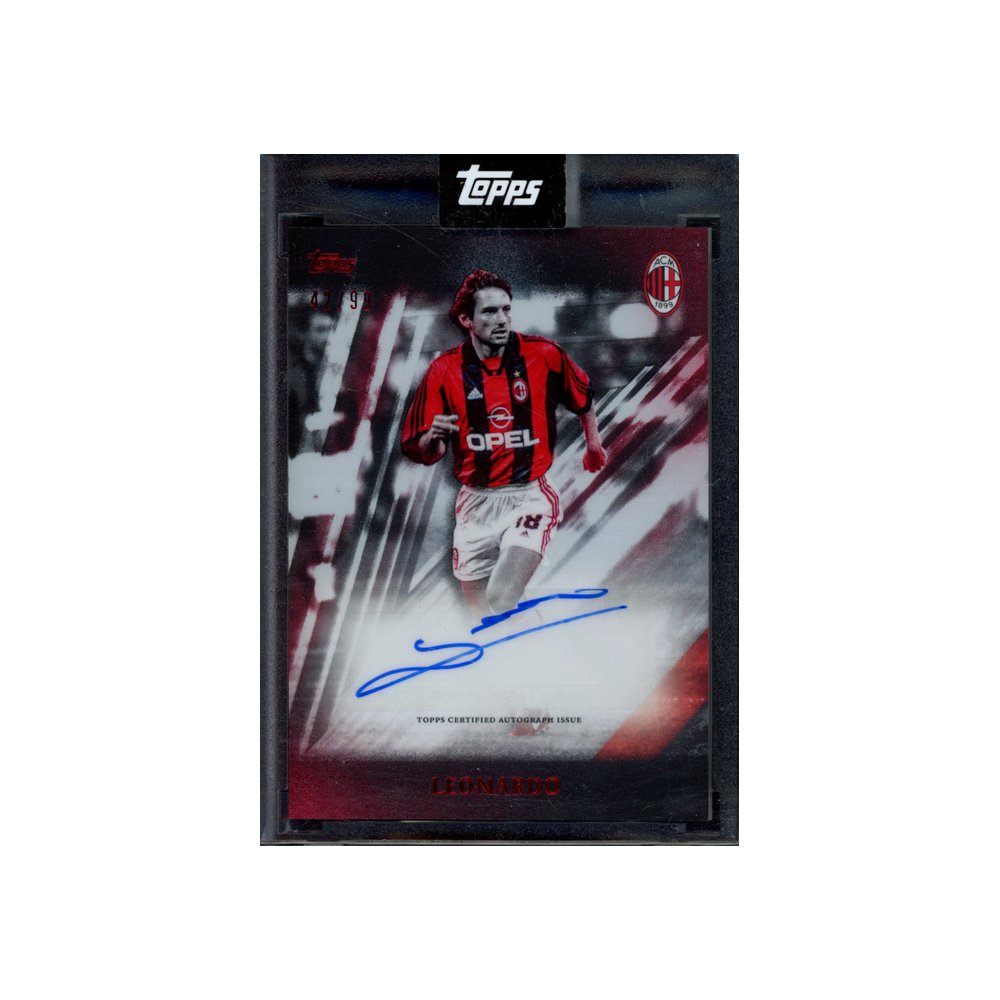 Leonardo 2024 Topps AC Milan Set Auto /99