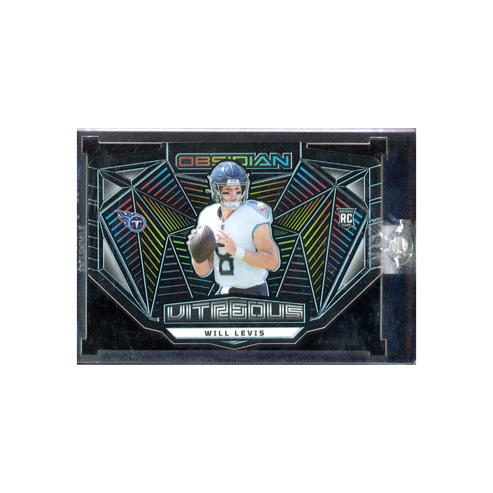 Will Levis 2023 Obsidian Football Vitreous Rookie