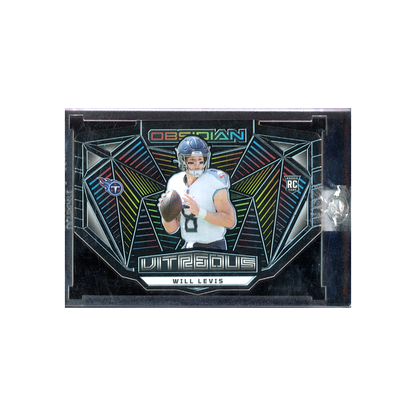 Will Levis 2023 Obsidian Football Vitreous Rookie