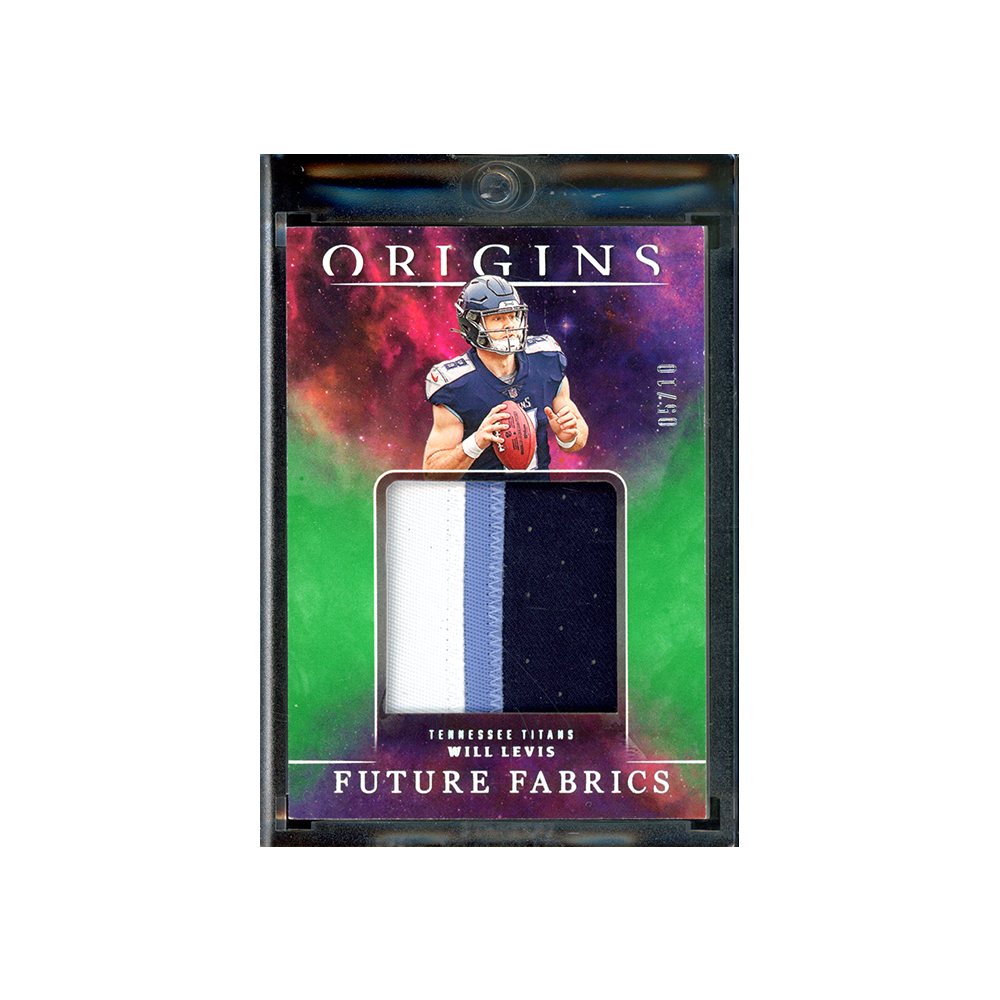 Will Levis 2023 Panini Origins Football Future Fabrics Rookie Patch /10