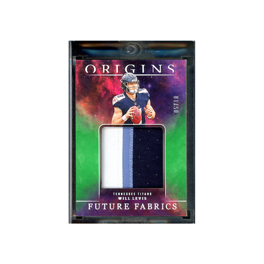 Will Levis 2023 Panini Origins Football Future Fabrics Rookie Patch /10