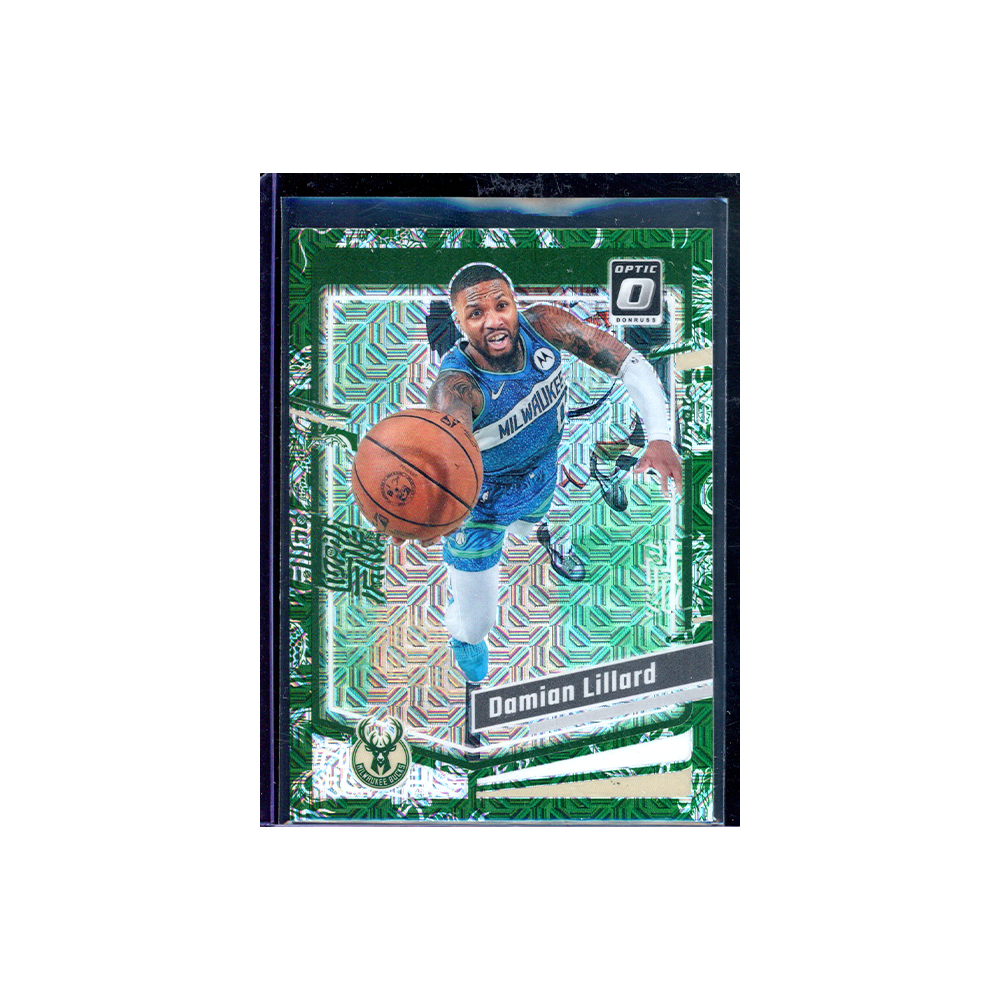 Damian Lillard 2023-24 Panini Donruss Optic Basketball Dragon Choice