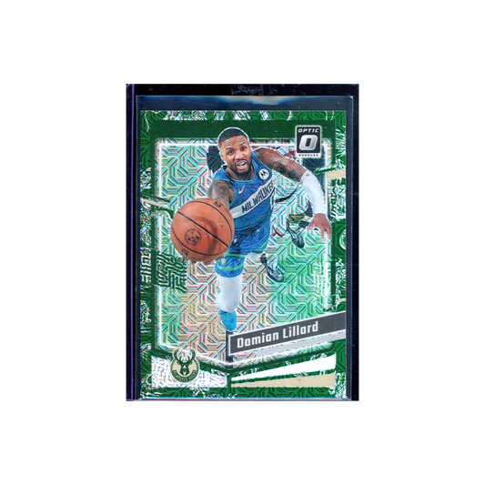 Damian Lillard 2023-24 Panini Donruss Optic Basketball Dragon Choice