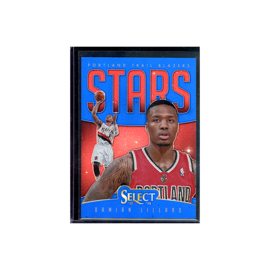 Damian Lillard 2013-14 Panini Select Basketball Stars Blue /49