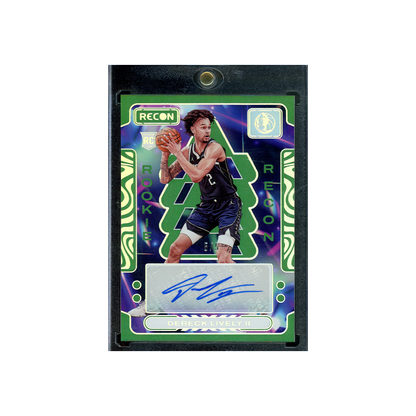Dereck Lively 2023-24 Panini Recon Basketball Rookie Auto Green /5
