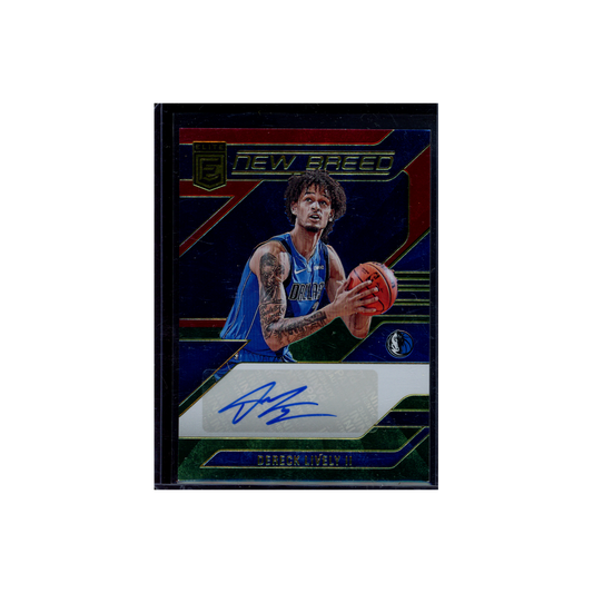 Dereck Lively II 2023-24 Panini Donruss Elite Basketball New Breed Rookie Auto