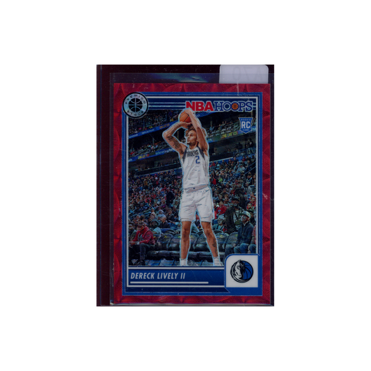 Dereck Lively II 2023-24 Panini Premium Stock Basketball Rookie Premium Red /88